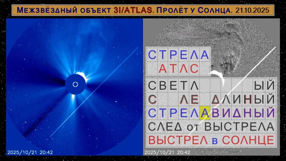 визуализация сообщения о выстреле по Солнцу