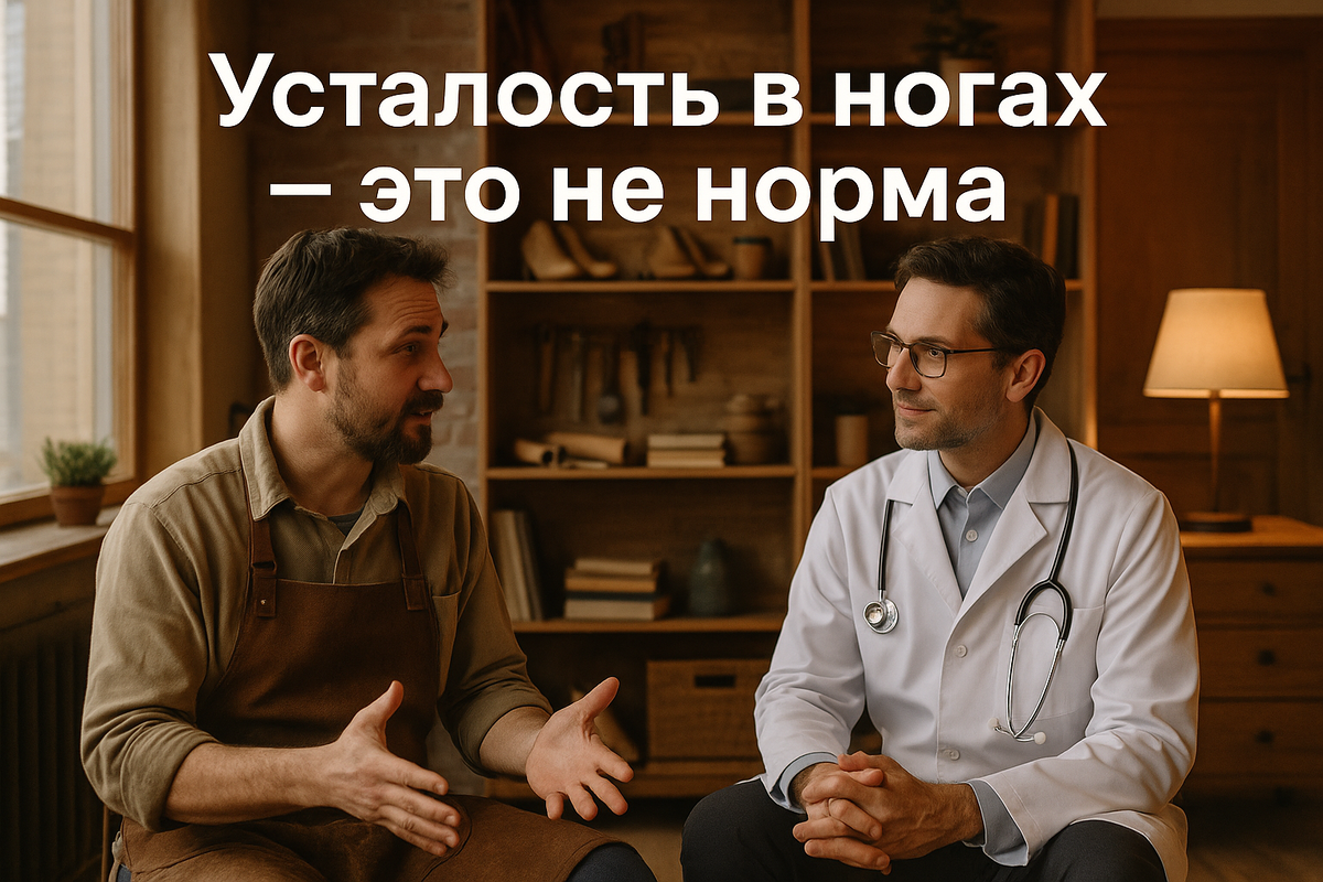 Усталость в ногах - это не норма!