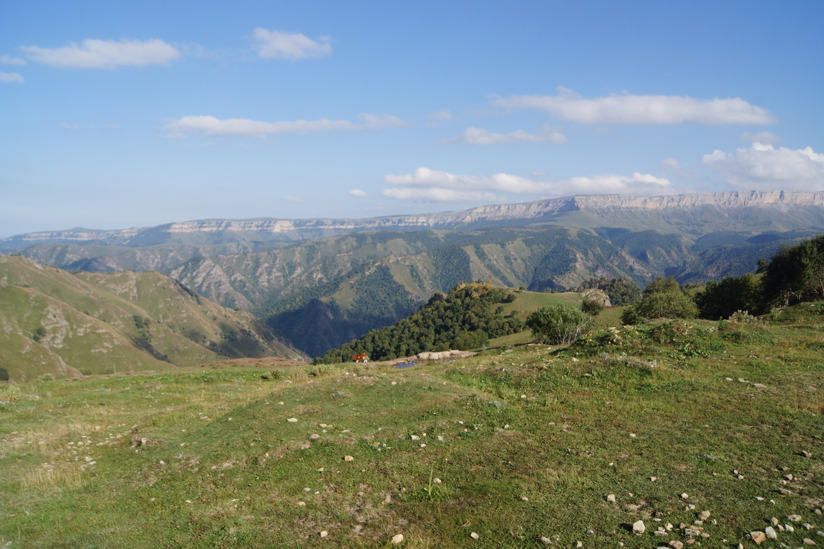 Вид на плато Канжал