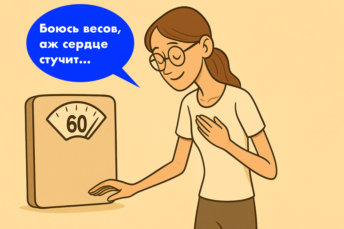 "Реально начала бояться взвешиваться..."