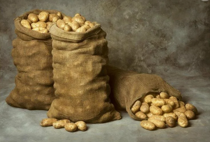 не храню картошку в мешках