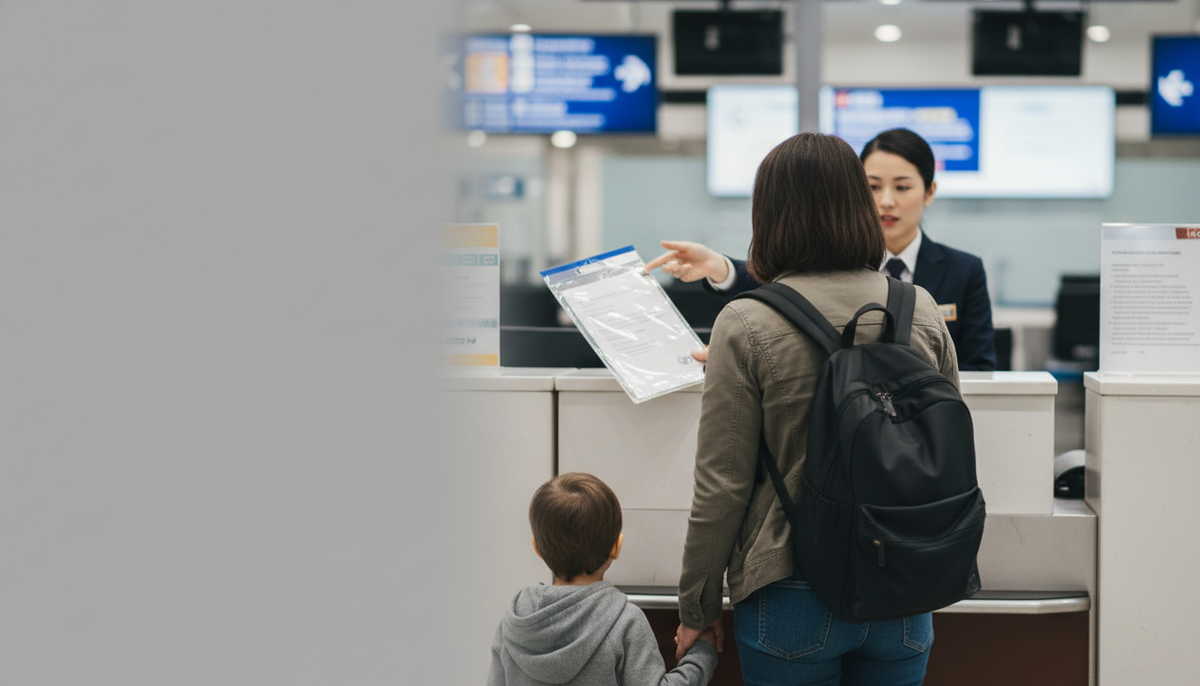 ребенка не пустили на борт