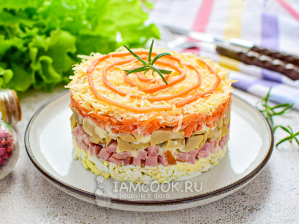 Салат улетает на ура! Особенно если постоит ночь в холодильнике…