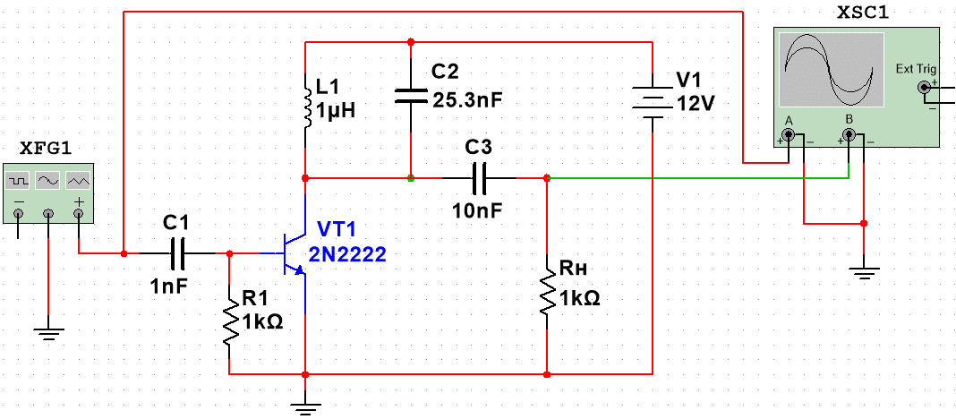 Рис. 1. Исследуемая схема