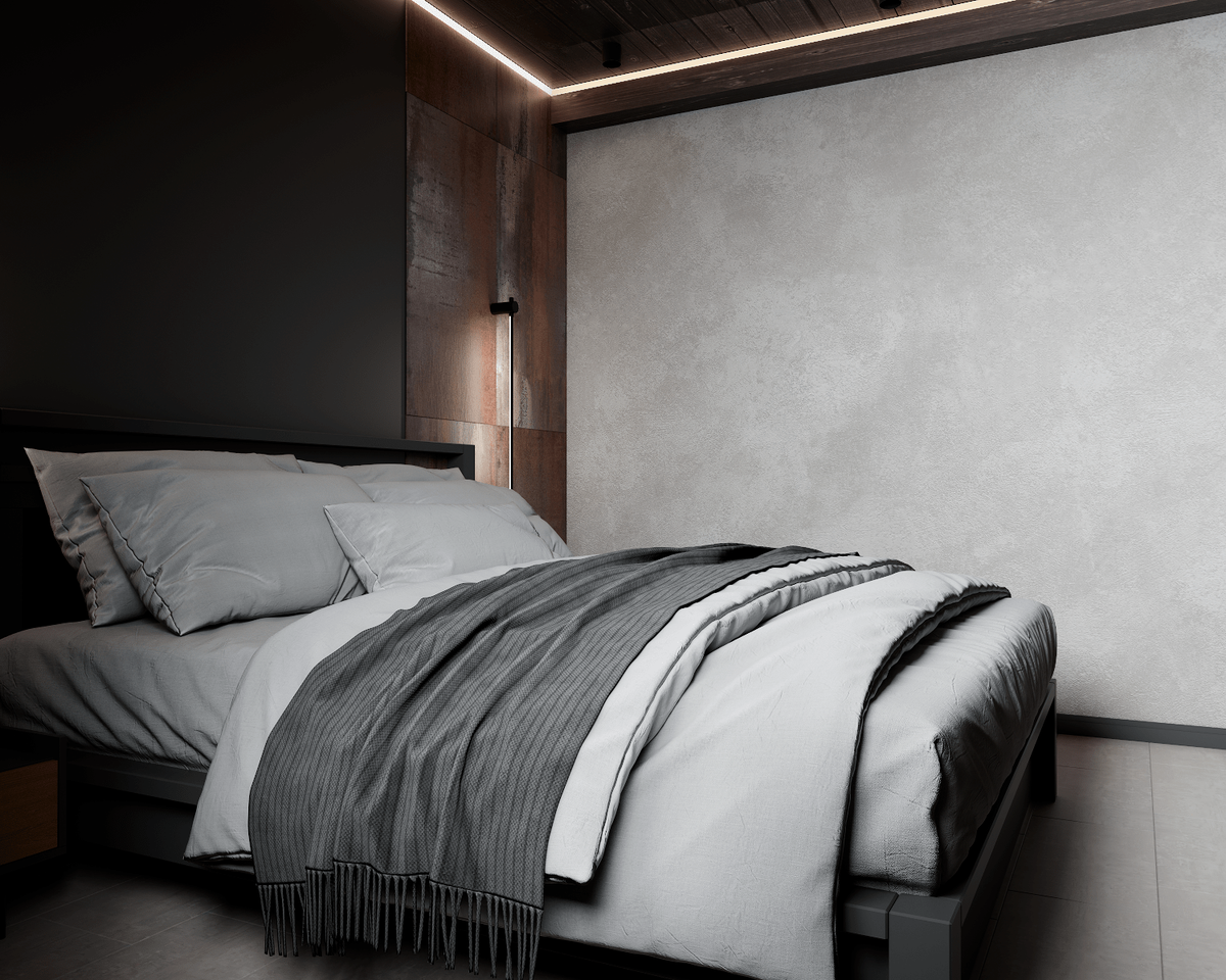 свет в спальне, базовый свет, акцентный свет, сценарии освещения, сон, чтение