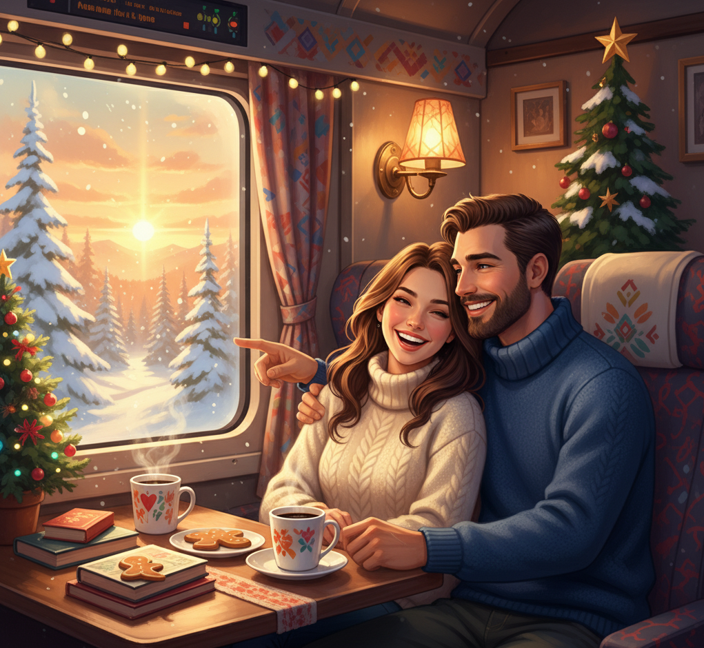 Просто сидели, слушали стук колёс.