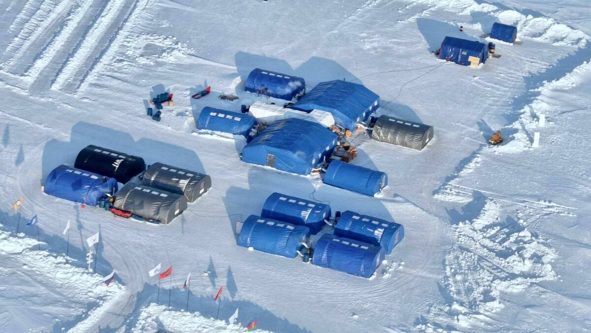 Ледовая база им. Артура Чилингарова. Источник: t.me/NPRGO