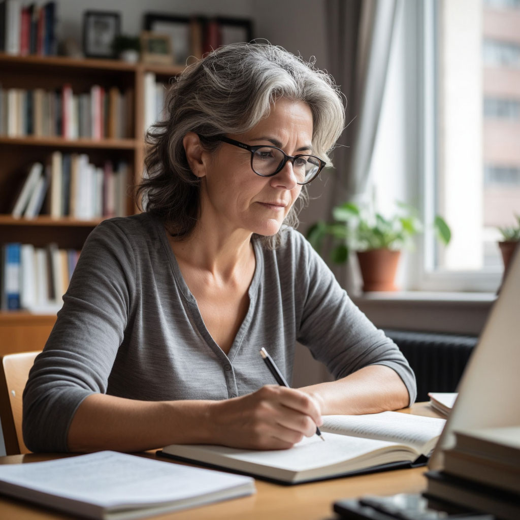 Спасибо Яндекс Алисе за изображение усердной ученицы
