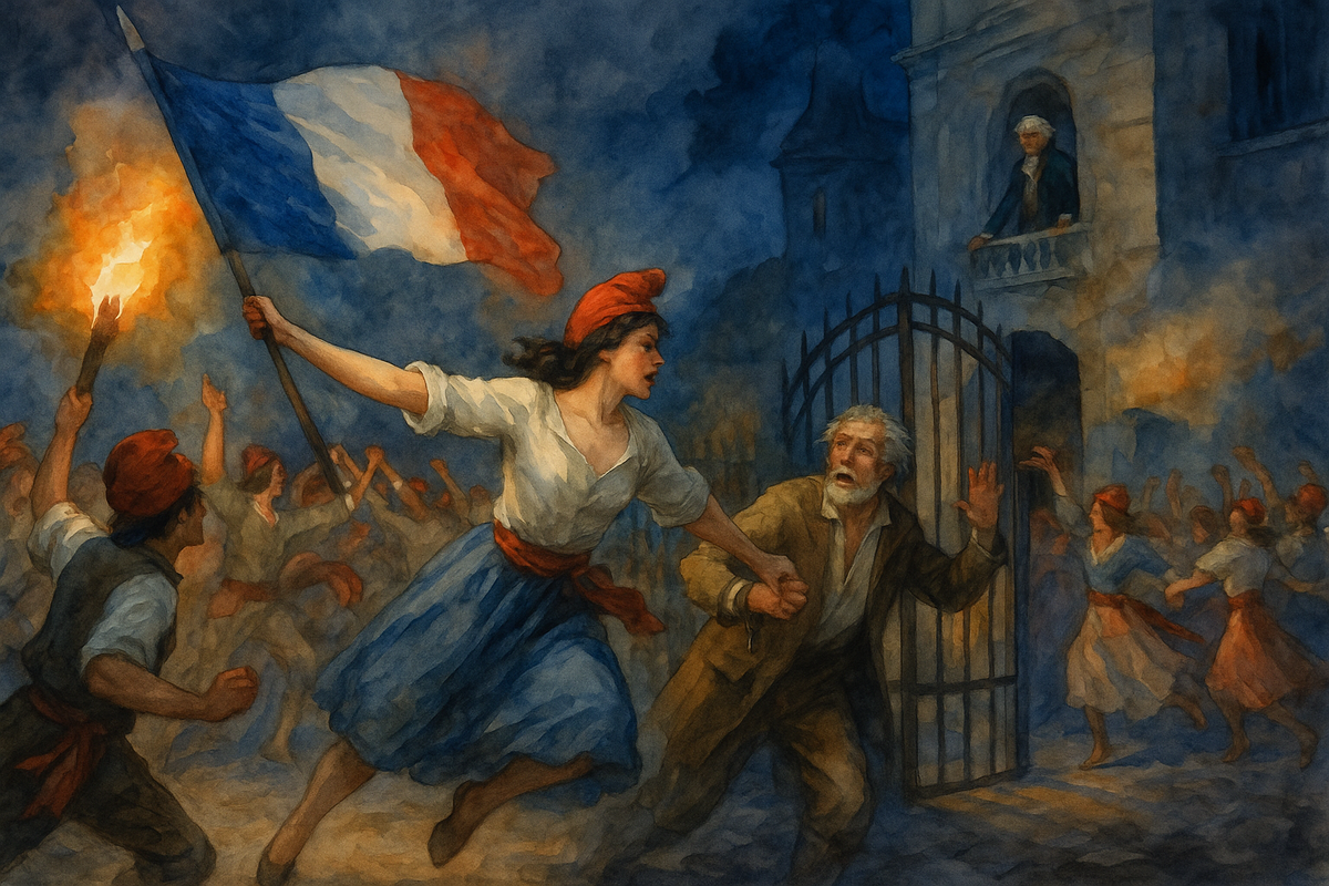 Жанна ведёт марсельцев: освобождение Гаспара.