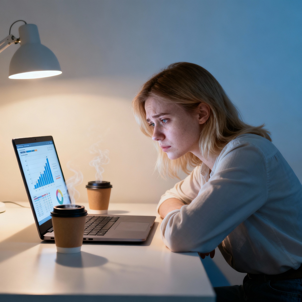 Ночная работа над анализом 500 аккаунтов