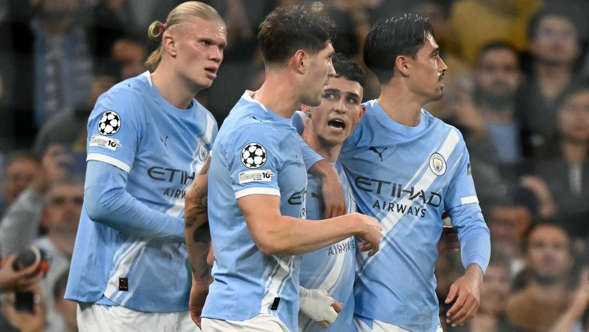    «Манчестер Сити» разгромил дортмундскую «Боруссию» в матче 4-го тура общего этапа ЛЧ. AFP