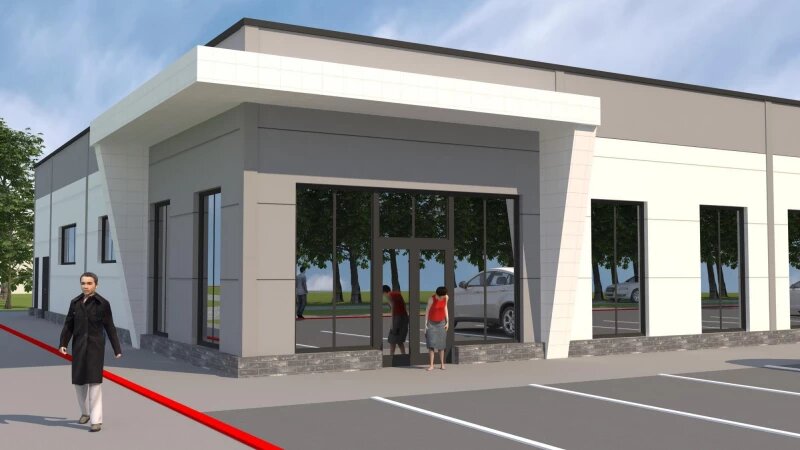     Проект магазина на ул. Притрактовая, 47. Мастерская Золотова