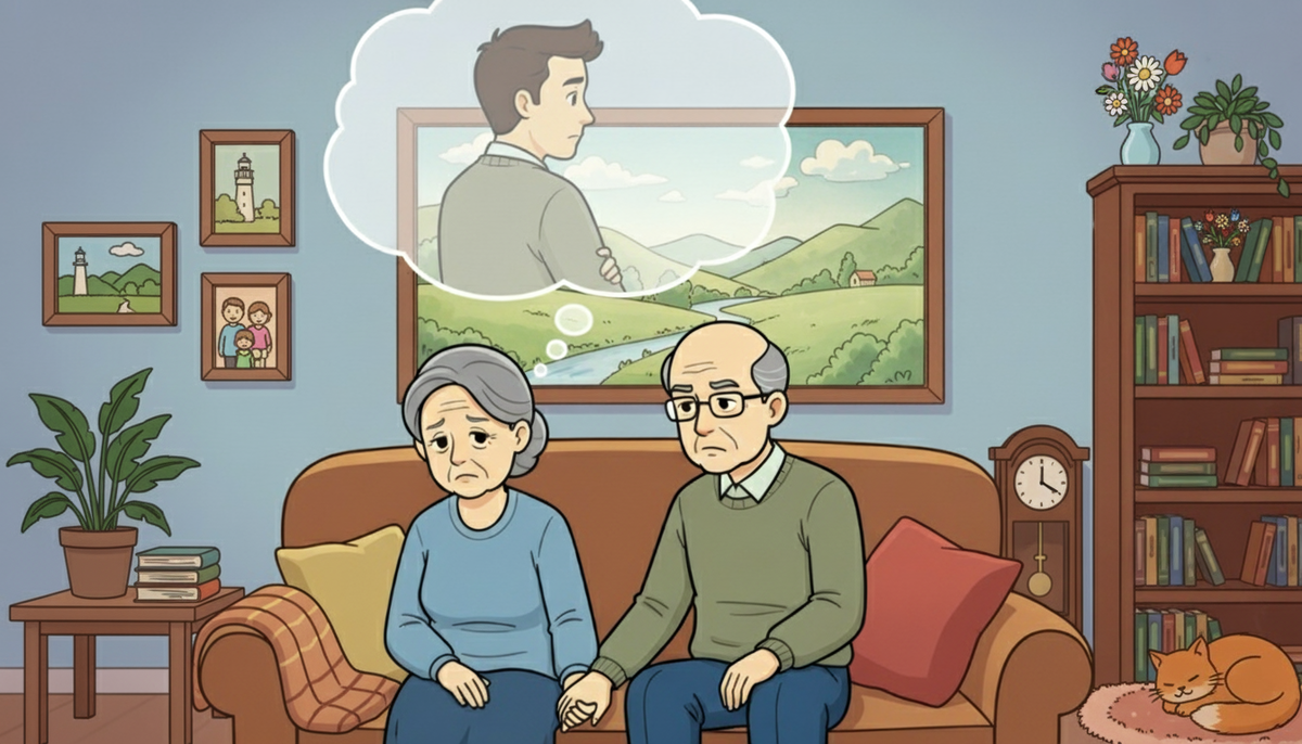 Родители думают, почему ребёнок отстранился.