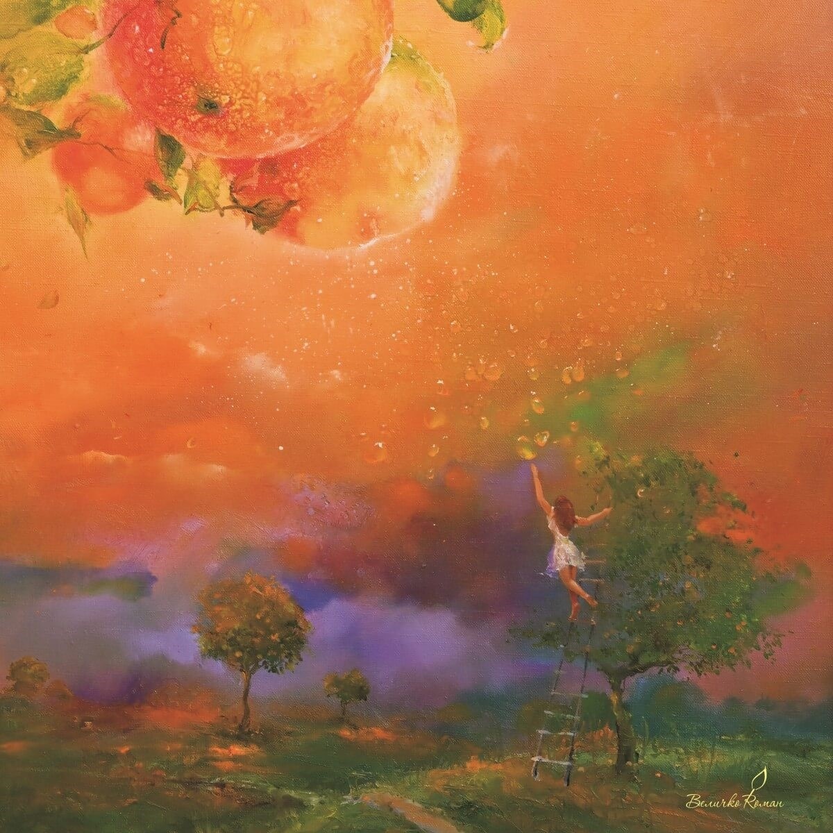 Дождь в апельсиновом саду. Роман Величко