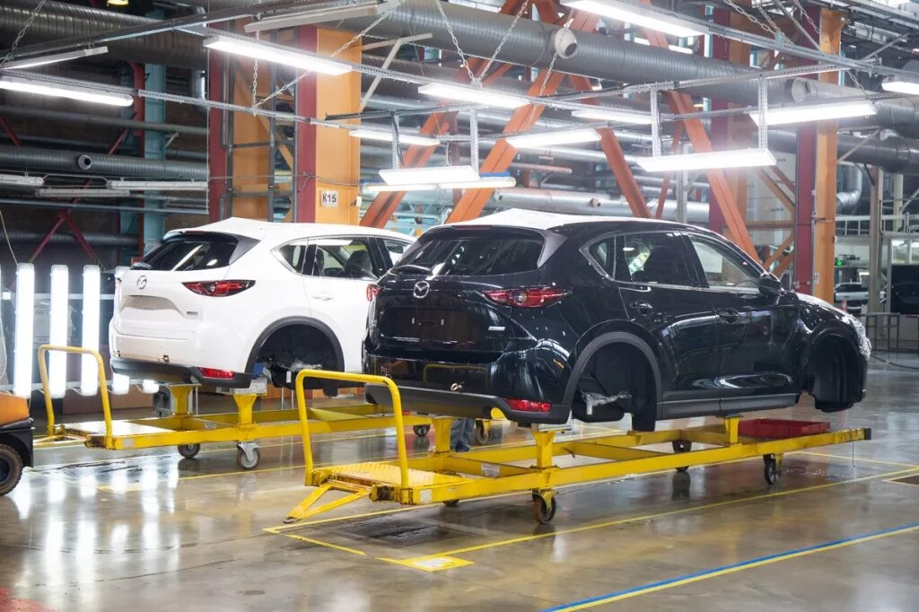 Сборочный цех Mazda