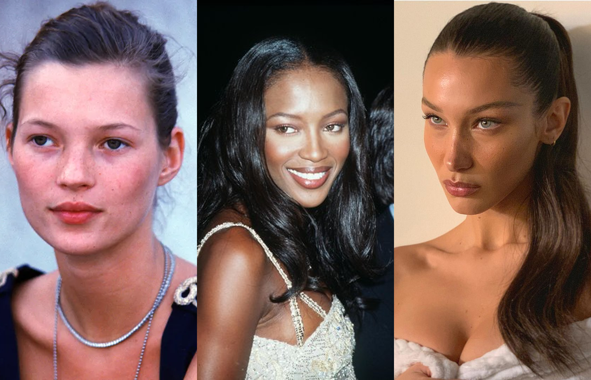 Кейт Мосс, Наоми Кэмпбелл, Белла Хадид