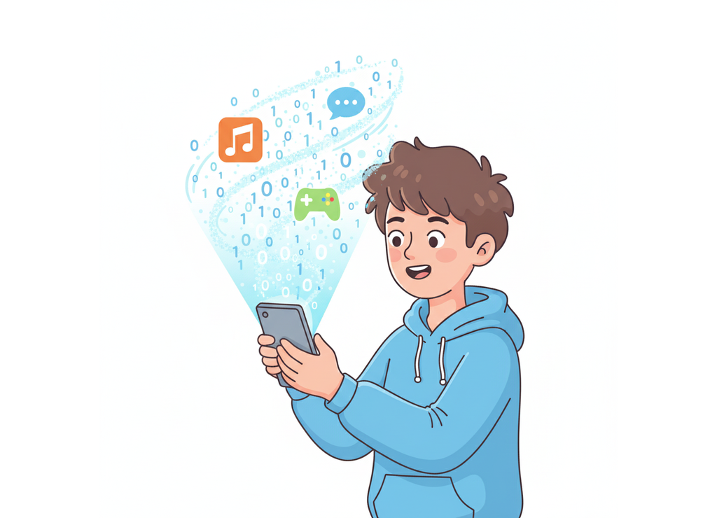 Твой смартфон думает нулями