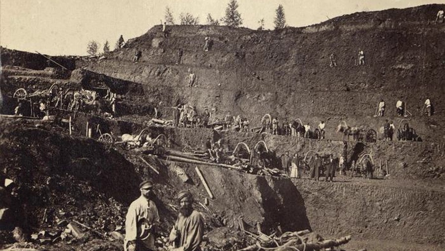 Панорамный вид на Царёво-Александровский прииск