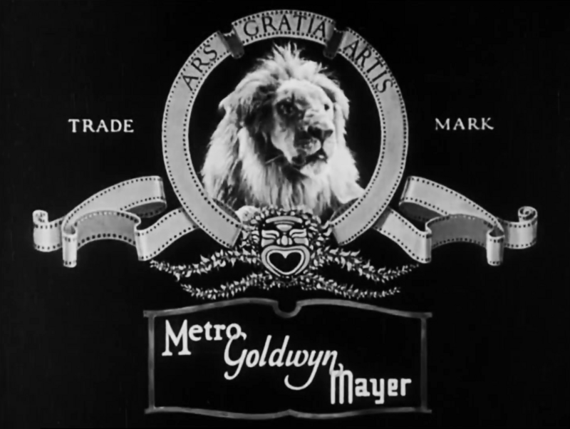   Заставка Кинокомпании "Metro-Goldwyn-Mayer", входящей в холдинг "Amazon MGM Studios".
