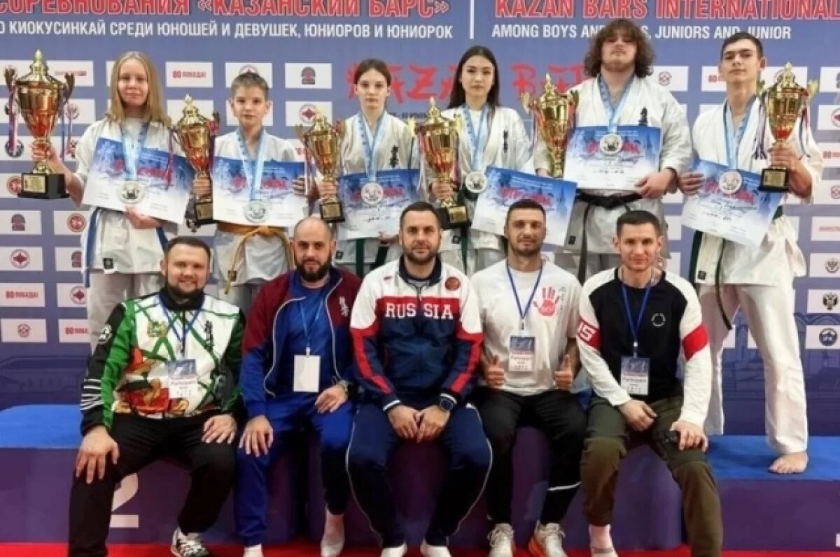    Томские спортсмены завоевали медали на крупных турнирах по киокусинкай