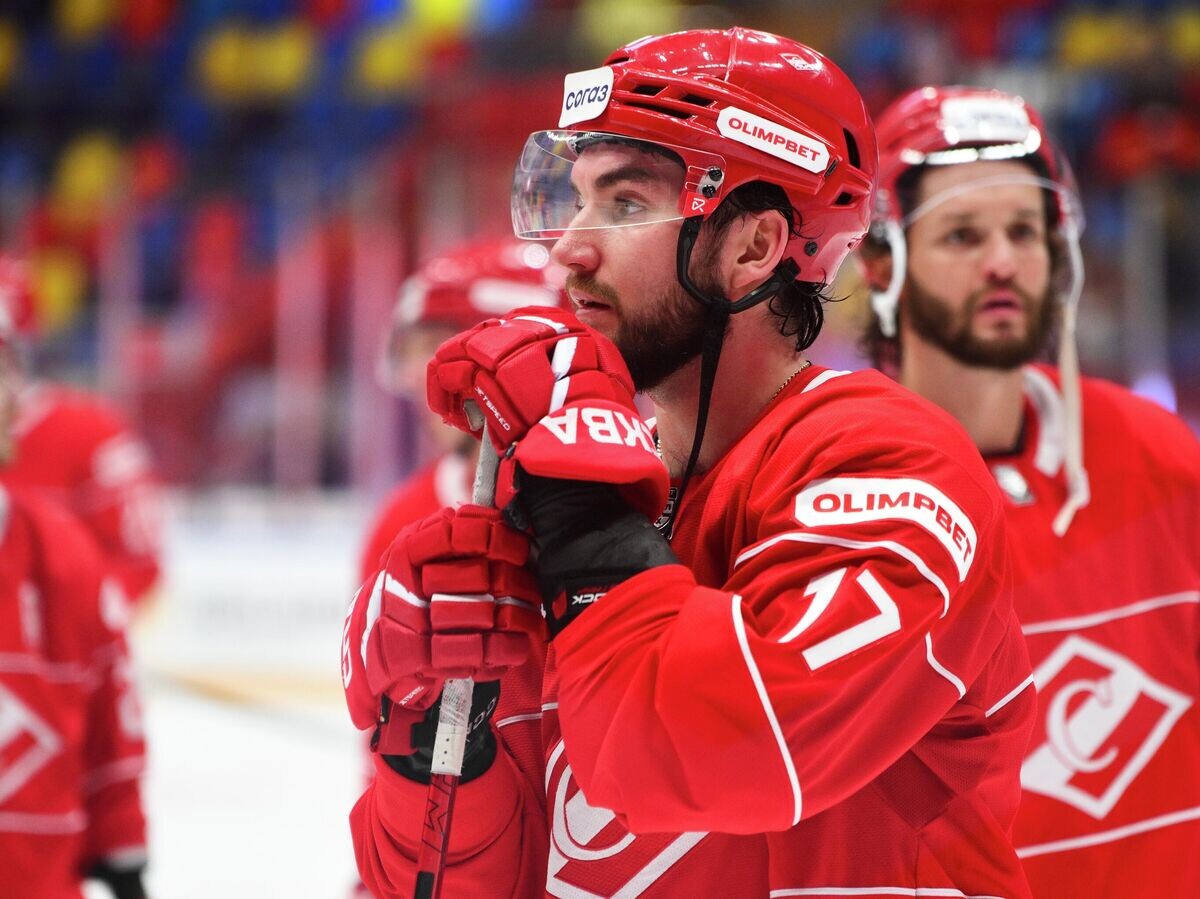    Хоккей. КХЛ. "Спартак" (Москва) - "Динамо" (Минск)© РИА Новости / Владимир Астапкович