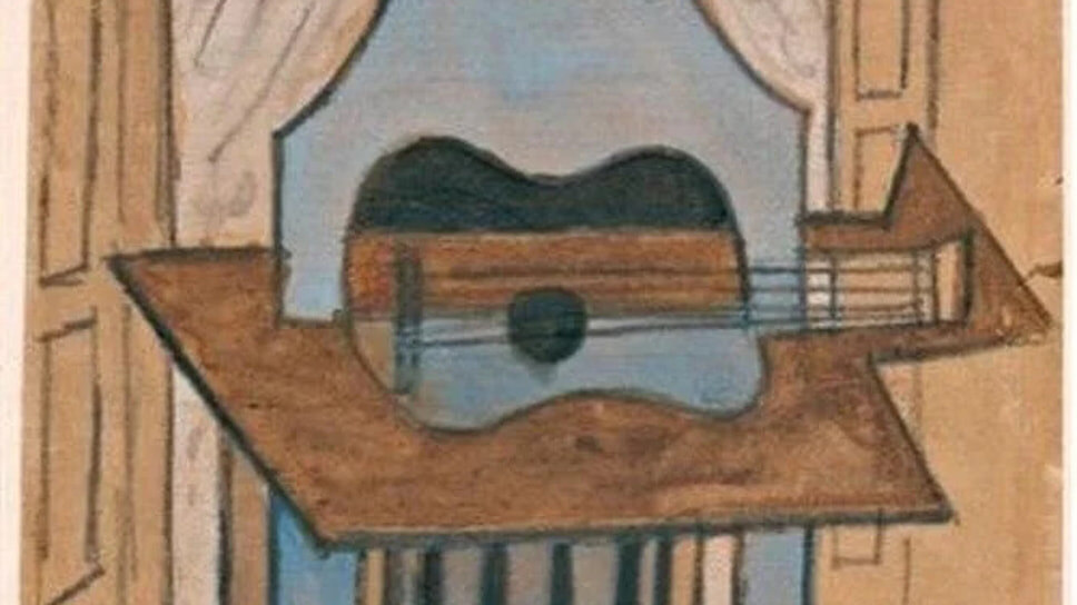 Пабло Пикассо. «Натюрморт с гитарой», 1919.📷Фото: соцсети