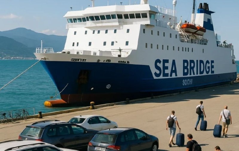 Фото парома Sea Bridge с открытых интернет-источников.