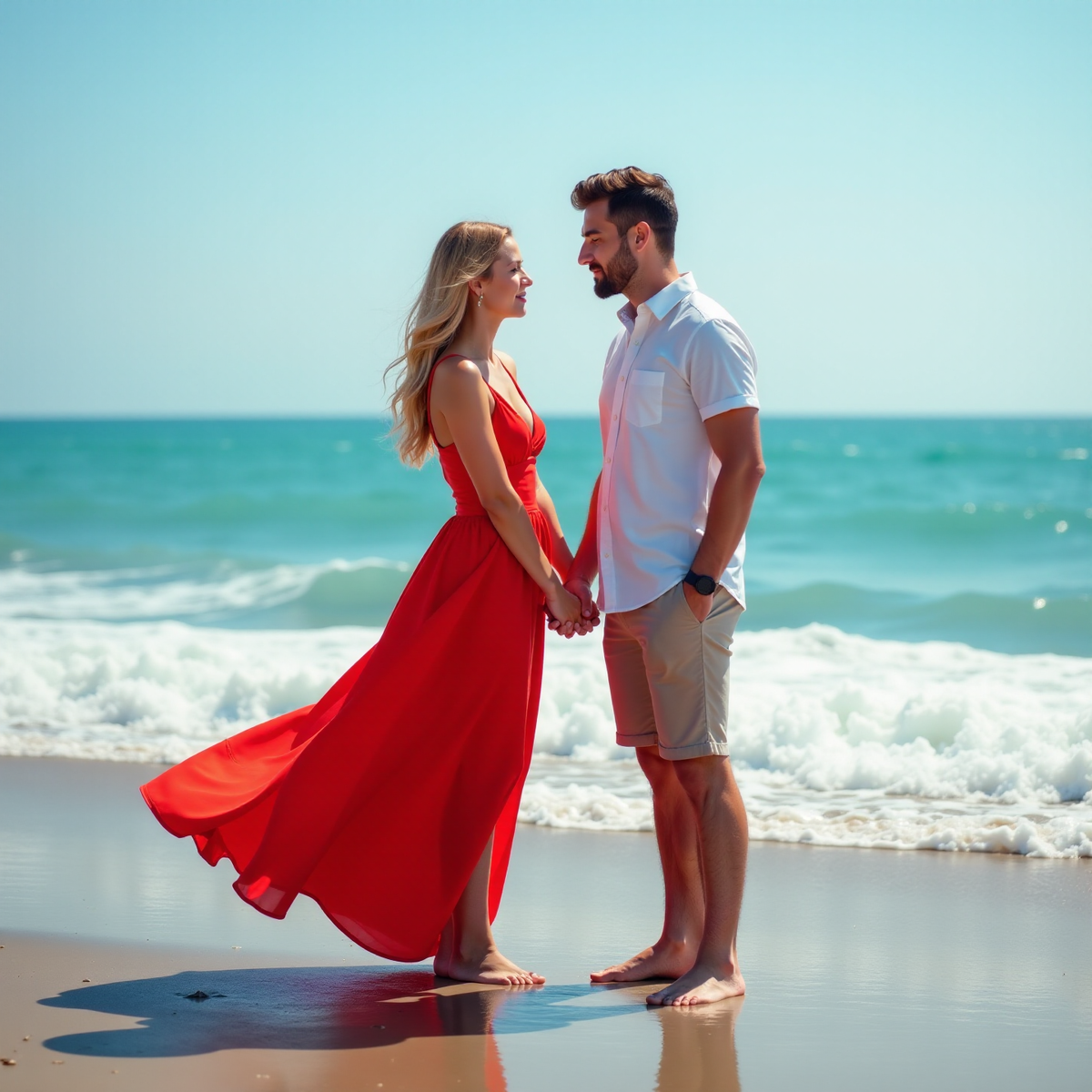 Это история о любви, зародившейся на школьном спектакле и расцветшей на пляжах Анапы. Настя, разведённая мать двоих детей, бухгалтера, встретила бывшего военного инструктора по туризму Максима, прошедшего службу на специальной операции. Случайные прогулки вдоль берега, семейные праздники и общий интерес к спорту стали началом долгого романа. 
Детские воспоминания переплетаются с тёплыми вечерами у моря, пока герои осознают глубину чувств друг к другу. По мере развития сюжета, у каждого появляется шанс исцелить раны прошлого и обрести новые смыслы в совместной жизни. Несмотря на трудности и различия, они понимают, что настоящая любовь способна преодолеть любые преграды. 
Эта книга наполнена теплом, романтикой и надеждой на счастливое продолжение их общей истории, полнейшую гармонию в доме и радость, которую приносят дети. Новелла напомнит вам о ценности настоящей близости и простоте простых радостей. 
