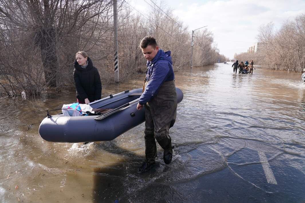 Использование СИЗ (средства индивидуальной защиты) при наводнении 