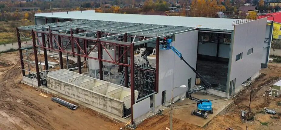 Общий вид стройки