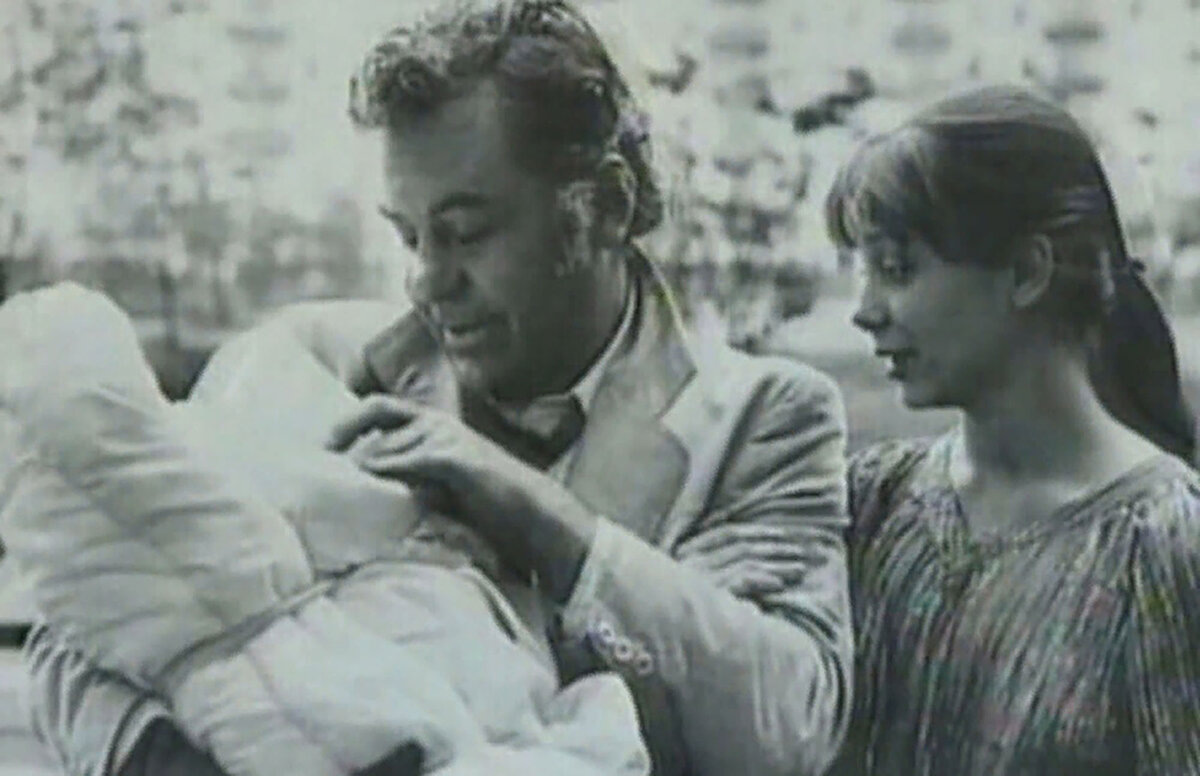 Галина Беляева с мужем и сыном