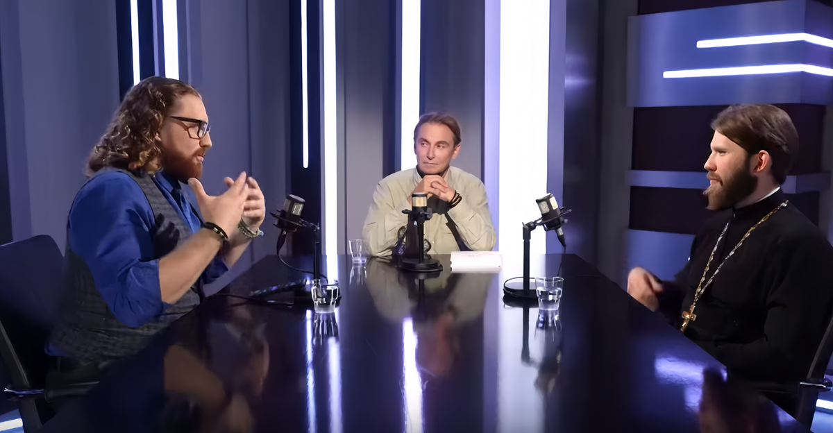 Скриншот с передачи. 