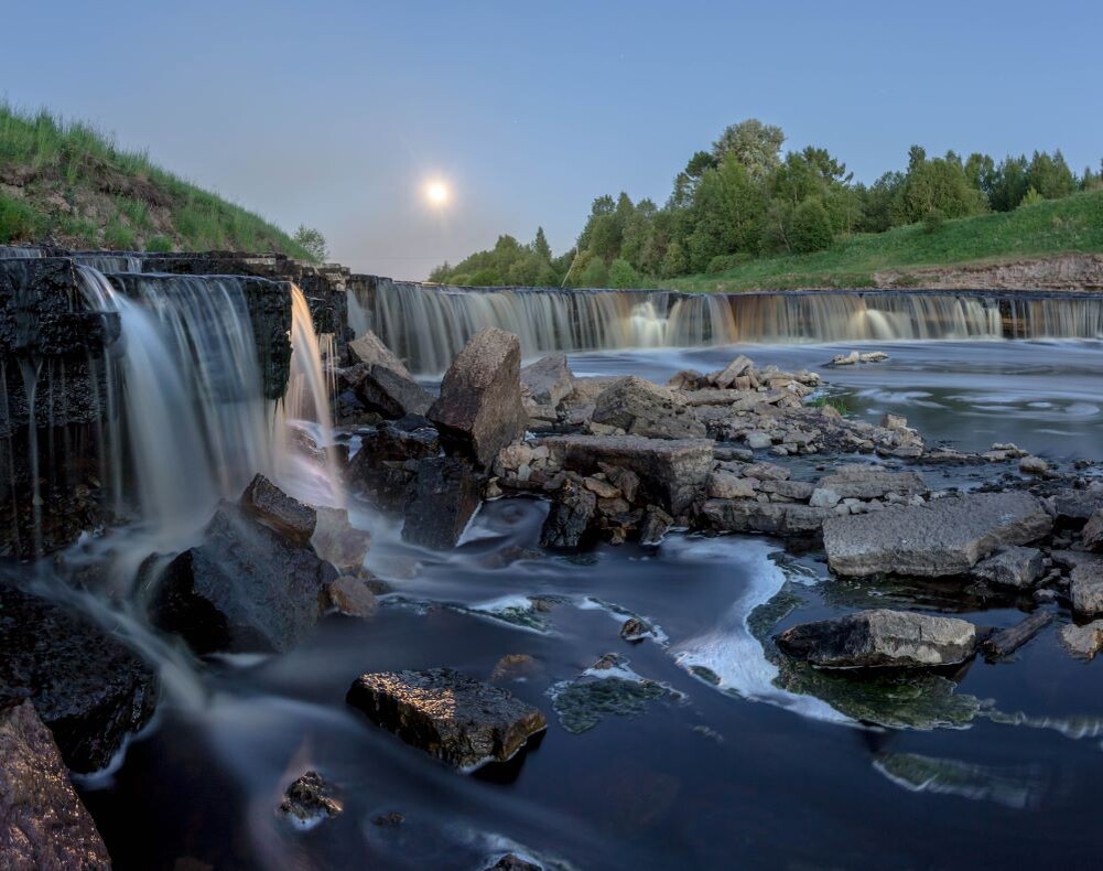 Водопады в Тосно