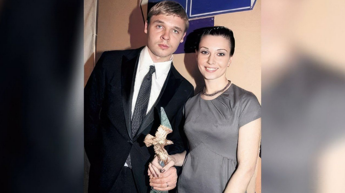 Александра Урсуляк с первым мужем Александром Голубевым