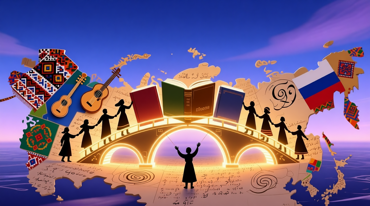 Язык дружбы понятен без перевода. 