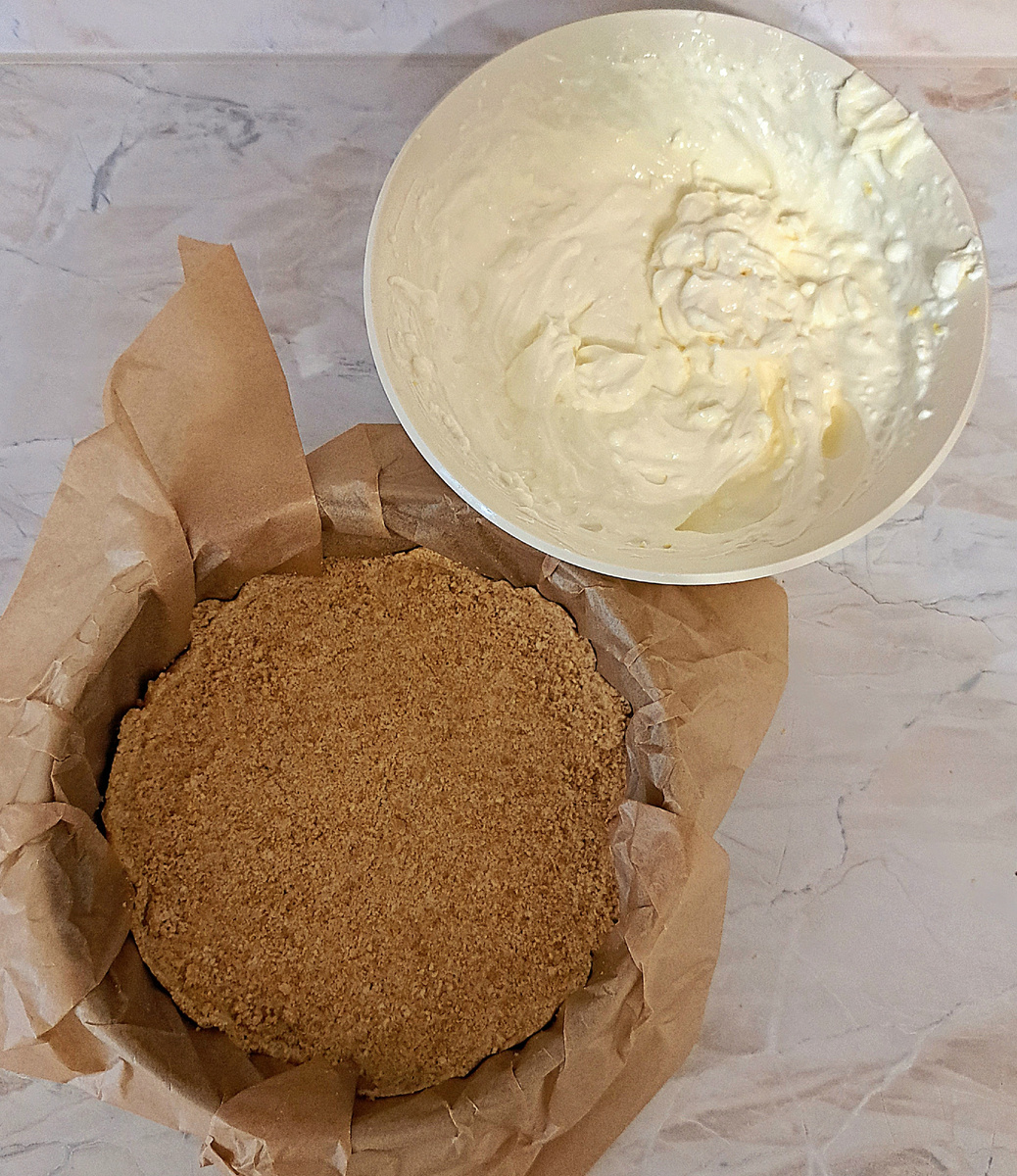 Основа и сырная масса