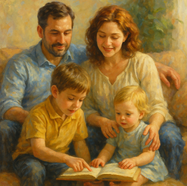 Старшие дети как пример для младших 