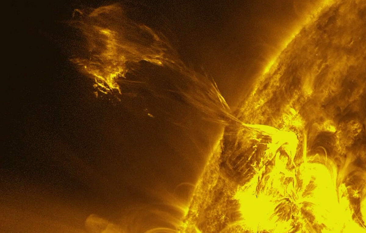 Вспышка на Солнце (фото из открытого источника)