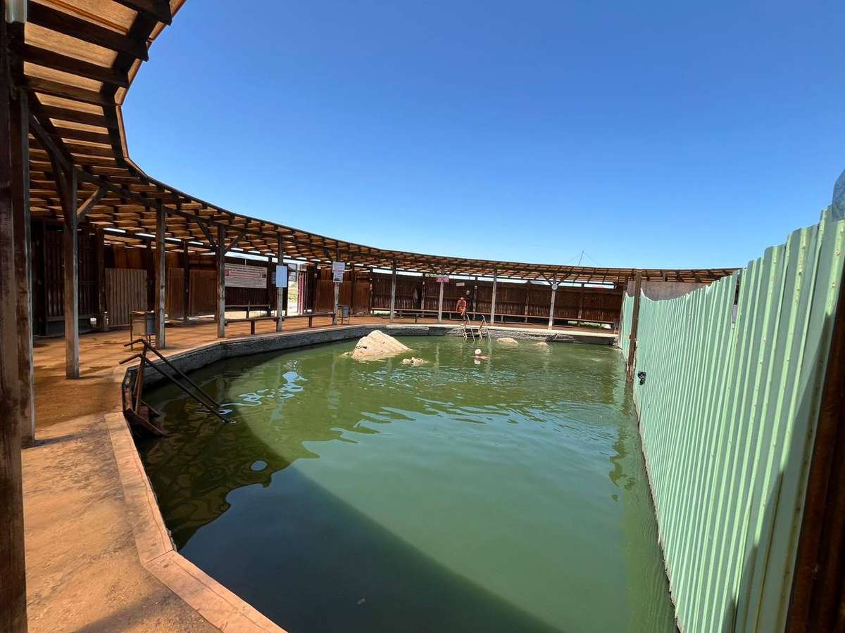 Термальный источник в Избербаше.