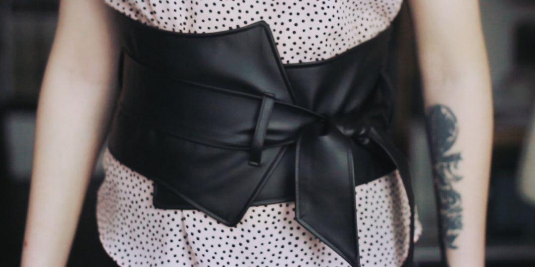 Пояс баска из экокожи – тренд сезона 2026 своими руками