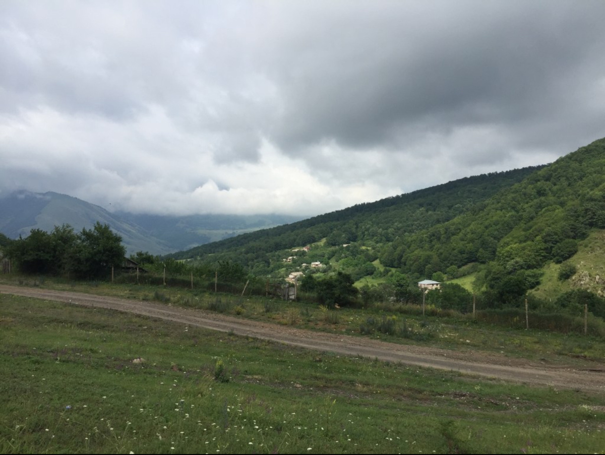 Дорога в деревню Барепат