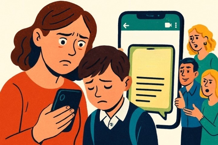 Учительница сфотографировала первоклассника на уроке и выложила в родительский чат как пример «плохого ученика». Нарушен закон о персональных данных. Что делать?