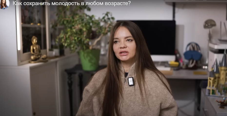 Скриншот с передачи. Алёна Зацепина. 