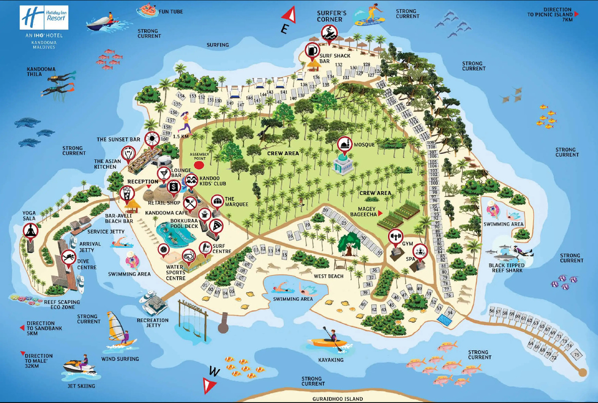 Карта острова