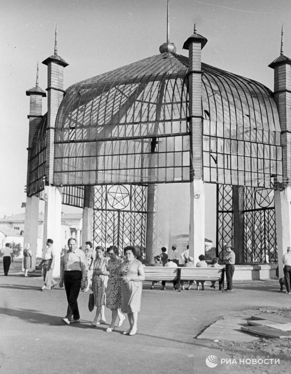 Муравьёвский фонтан, 1967 год © Александр Чепрунов, РИА Новости