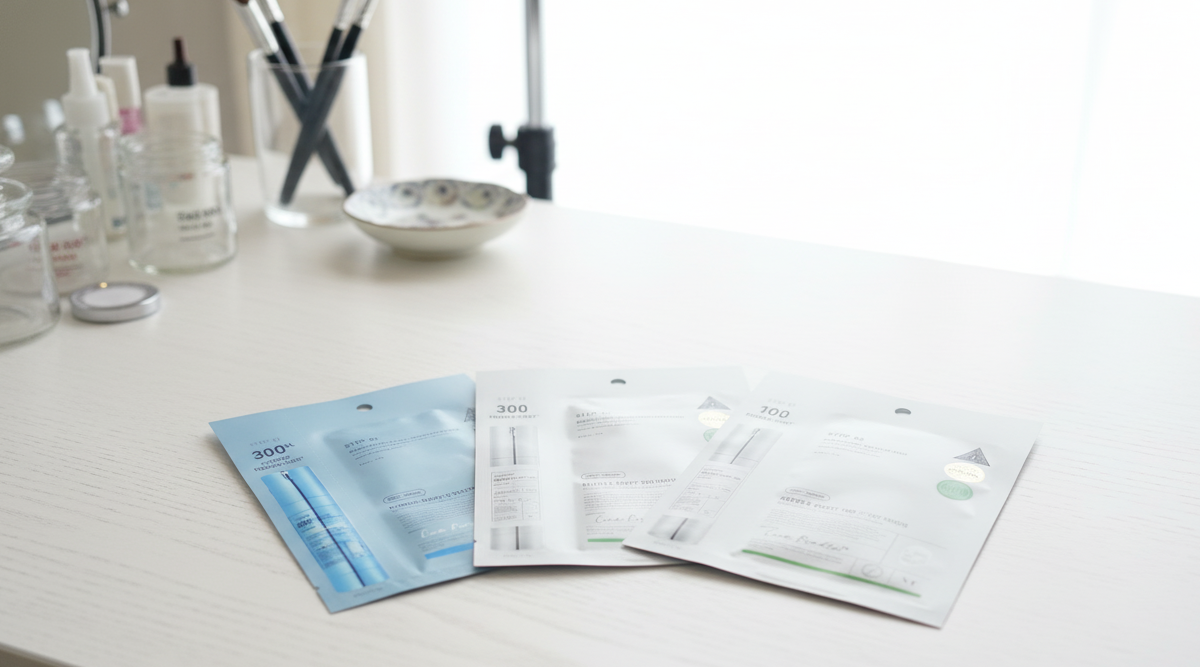 Упаковки двухэтапной маски с микроиглами VT Cosmetics Reedle Shot 300, 100 для кожи лица