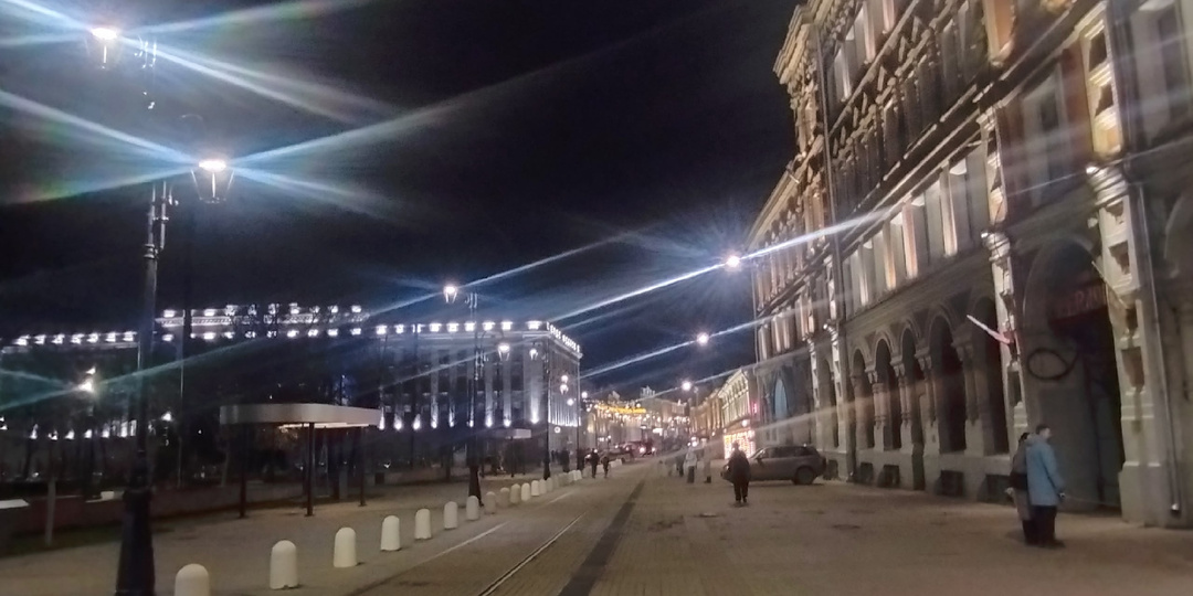 Вечерняя прогулка по Нижнему Новгороду - от Благовещенской площади до площади Народного Единства