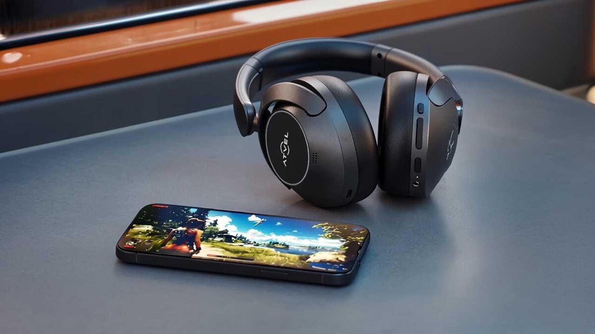 Atvel Tune Pro Q7 беспроводные полноразмерные наушники с шумоподавлением