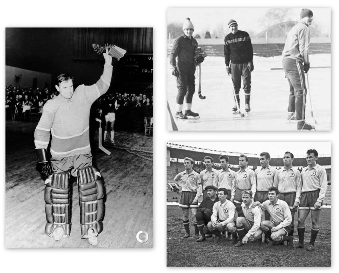 Лев Яшин и хоккей