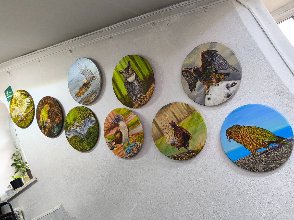 Эти круглые холсты называются «тондо» (© Анна, «Маяк энерджайзера»)